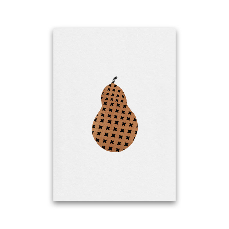 Pear Fruit Illustration Print By Orara Studio, Framed Kitchen Wall Art Print Only