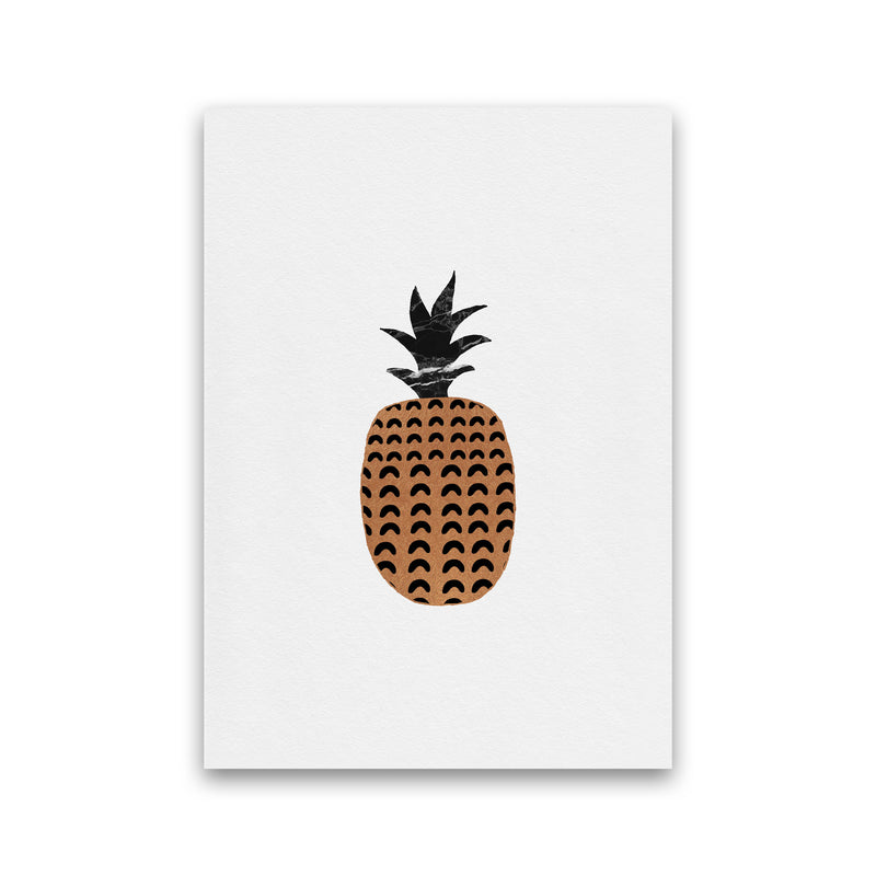 Pineapple Fruit Illustration Print By Orara Studio, Framed Kitchen Wall Art Print Only