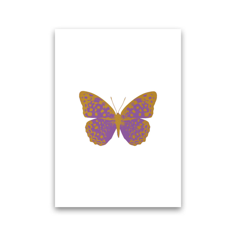 Purple Butterfly Print By Orara Studio Animal Art Print Print Only