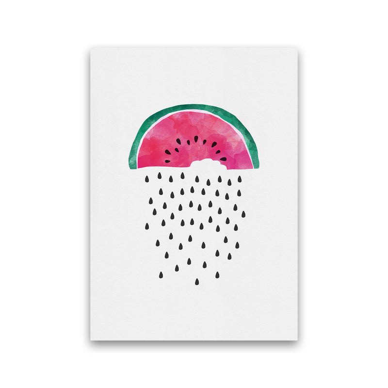 Watermelon Rain Print By Orara Studio, Framed Kitchen Wall Art Print Only