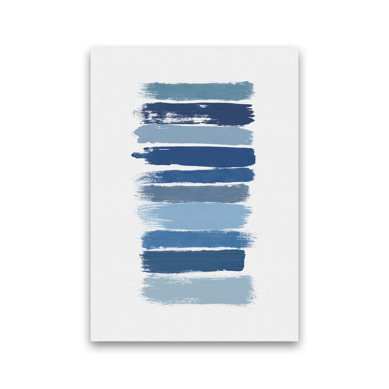 Ombre Blue Abstract Art Print by Orara Studio Print Only