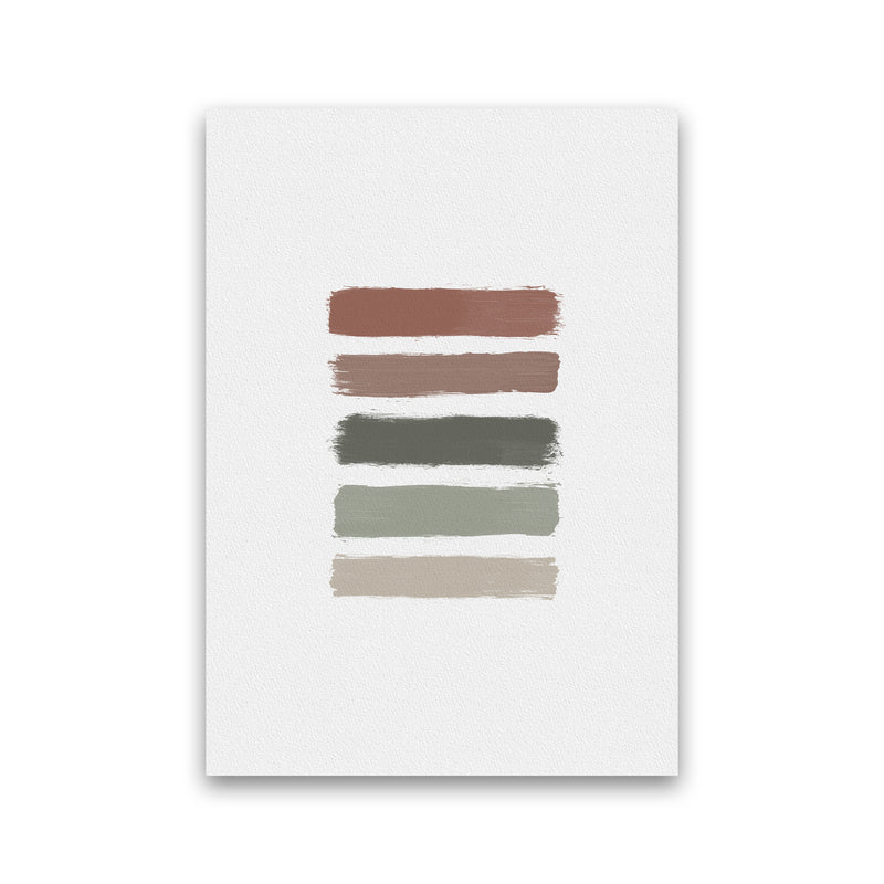 Ombre Earth Tones Abstract Art Print by Orara Studio Print Only