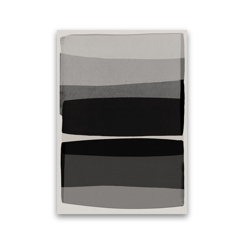 Modern Black and White Abstract Art Print by Orara Studio Print Only