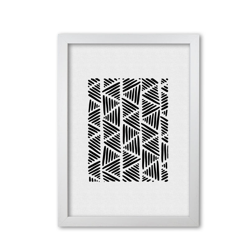 Black And White Abstract I Print By Orara Studio White Grain