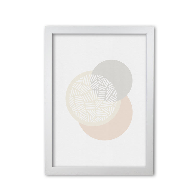 Minimalist Geometric IV Print By Orara Studio White Grain
