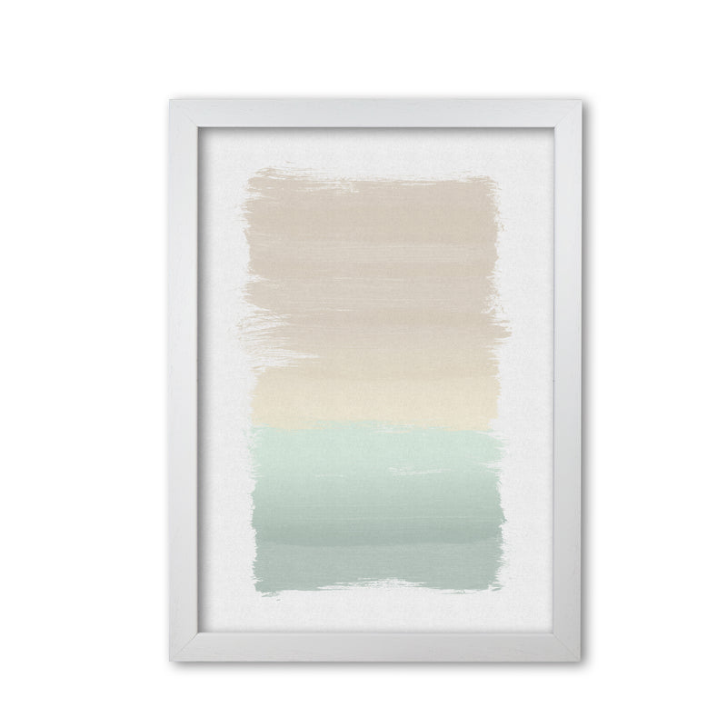 Pastel Abstract Print By Orara Studio White Grain