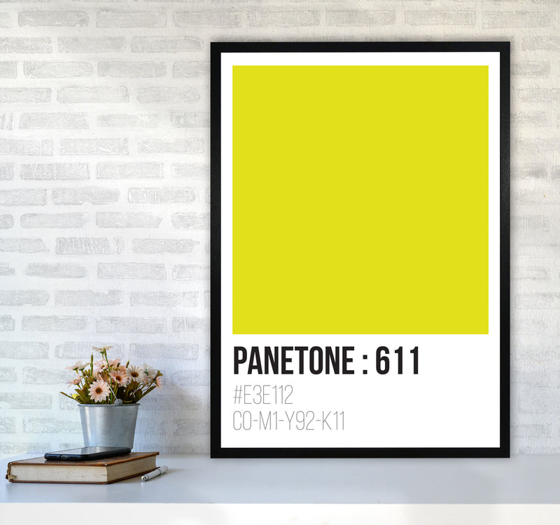 Panetone Colours 611 Modern Print A1 White Frame