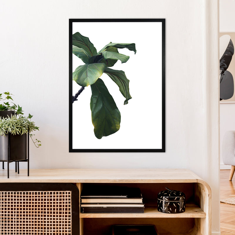 Plant Head Part One  Art Print by Pixy Paper A1 White Frame