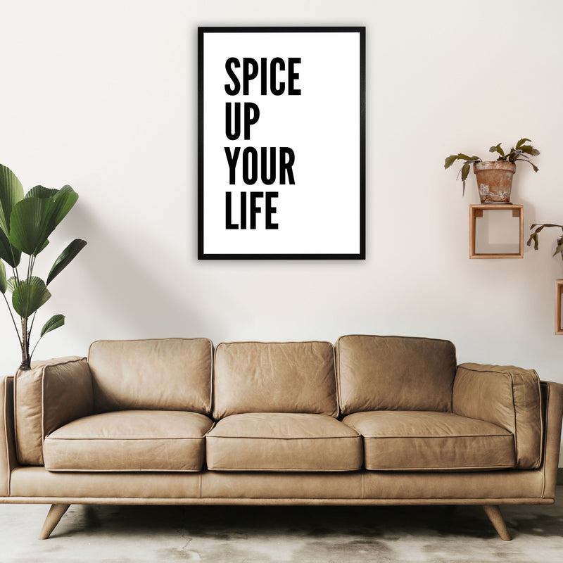 Spice Up Your Life Art Print by Pixy Paper A1 White Frame