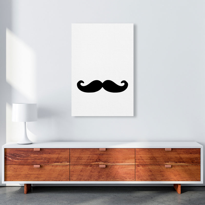 Moustache Modern Print A1 Canvas