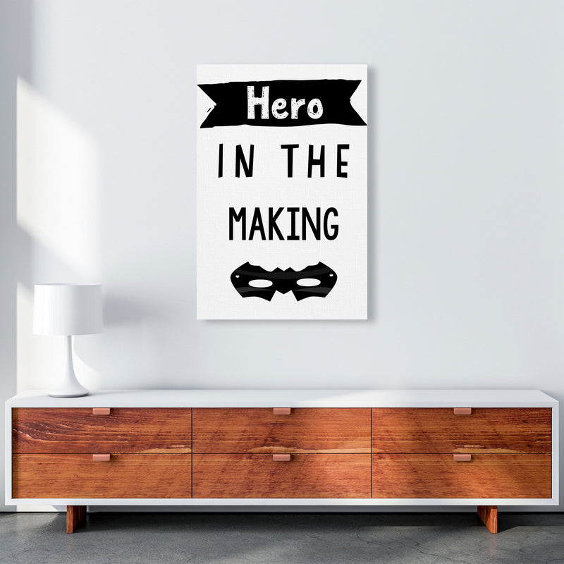 Hero In The Making Framed Nursey Wall Art Print A1 Canvas