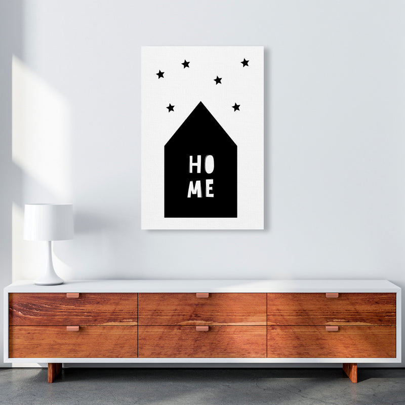 Home Scandi Framed Typography Wall Art Print A1 Canvas