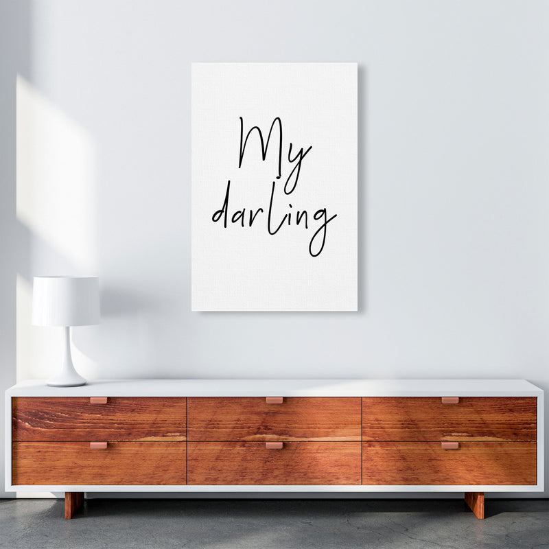 My Darling Framed Typography Wall Art Print A1 Canvas
