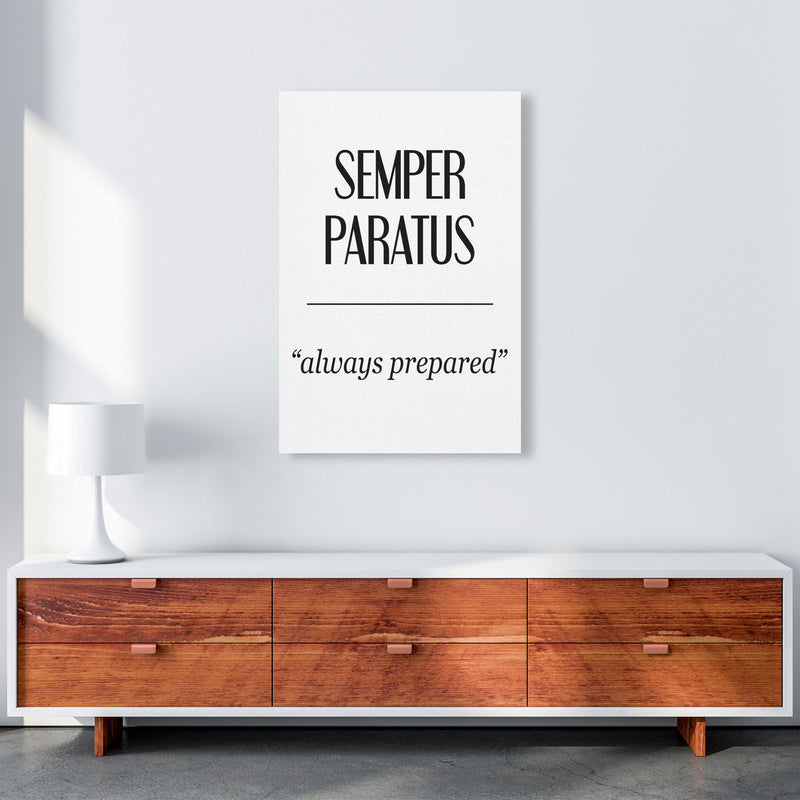 Semper Paratus Modern Print A1 Canvas