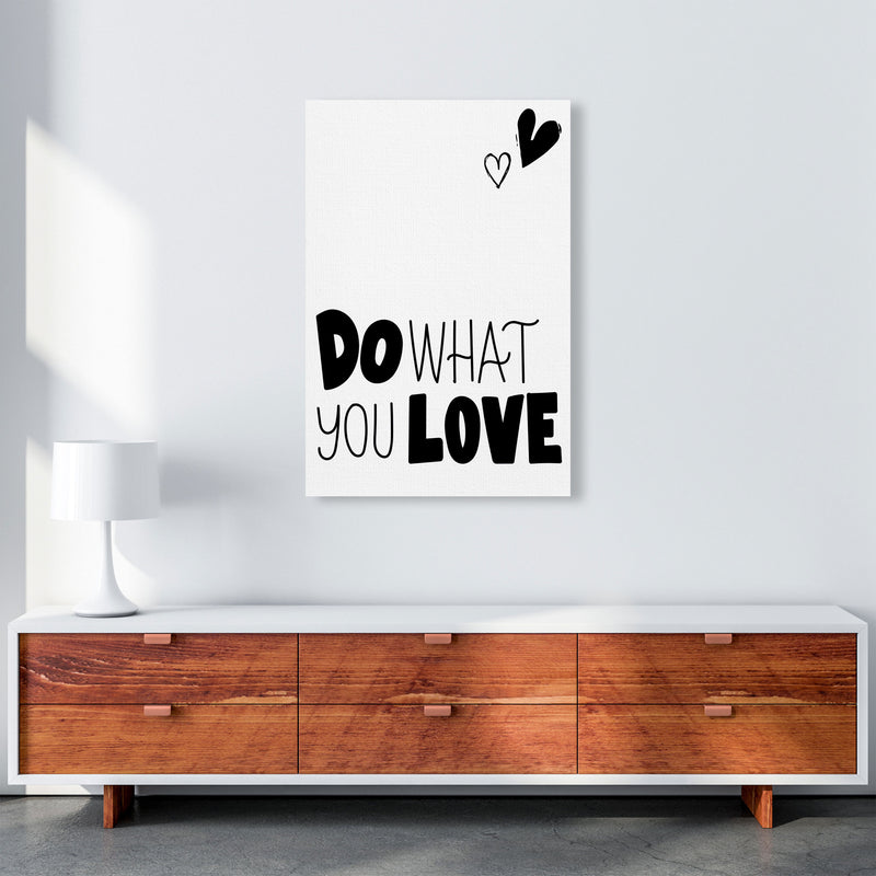 Do What You Love Framed Typography Wall Art Print A1 Canvas