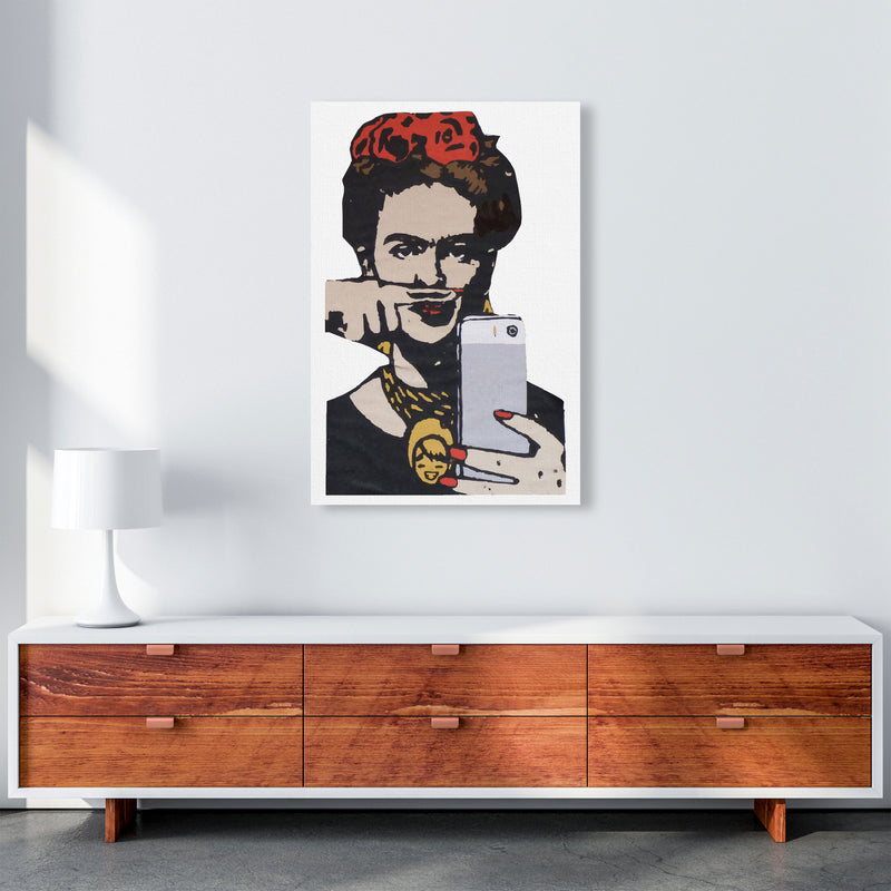 Urban Frida Kahlo Modern Print A1 Canvas