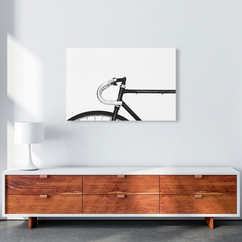 Minimal Bike Frame Modern Print A1 Canvas