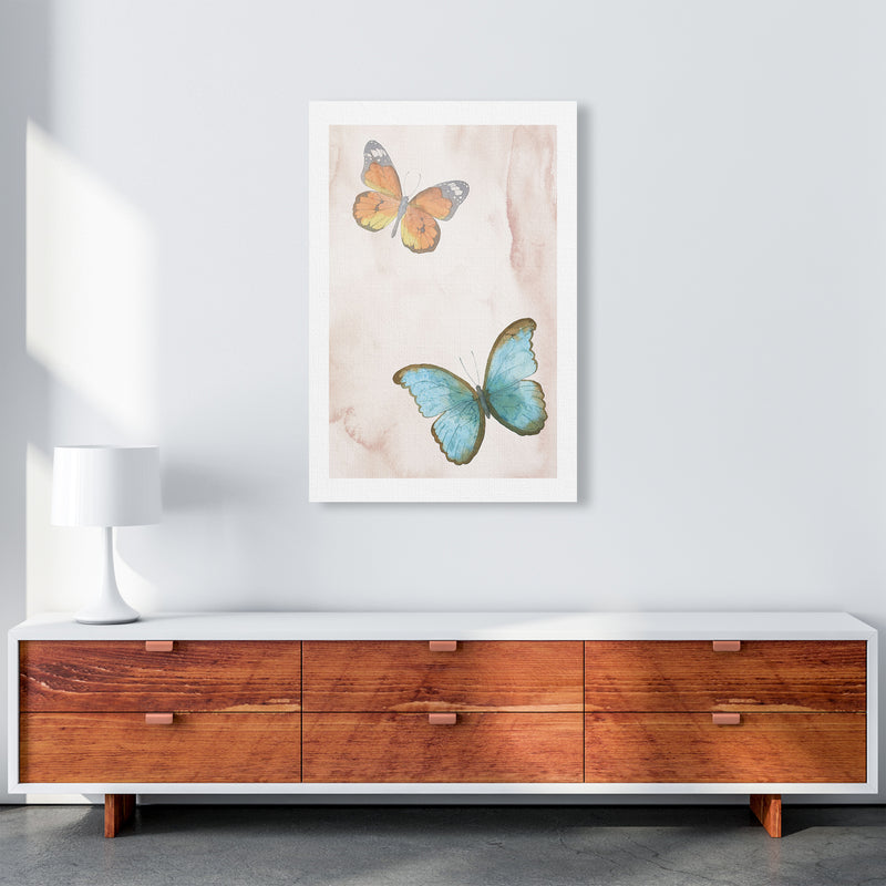 Butterflies Exotic  Art Print by Pixy Paper A1 Canvas