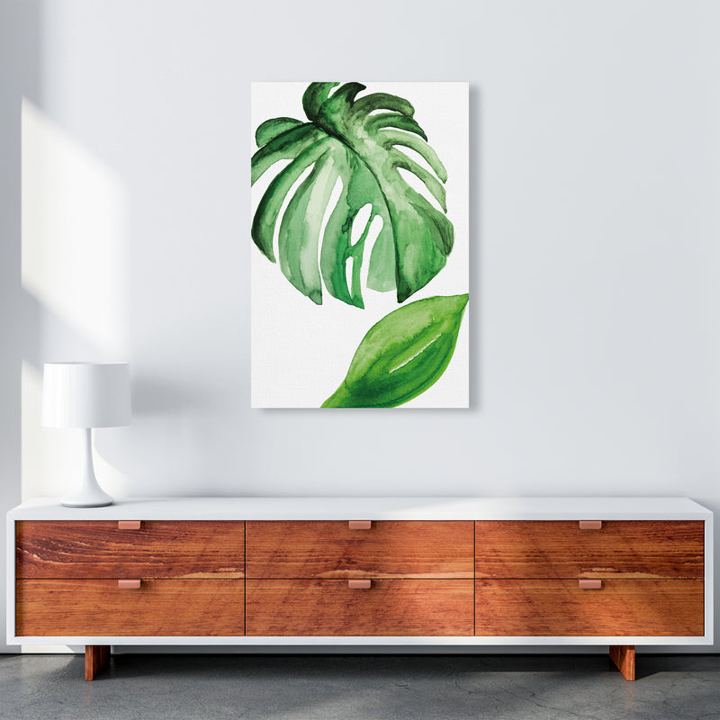 Large Leaf Exotic  Art Print by Pixy Paper A1 Canvas