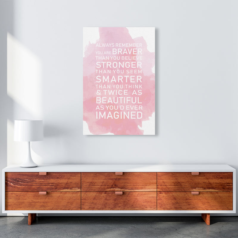 Smarter Than You Think Art Print by Pixy Paper A1 Canvas