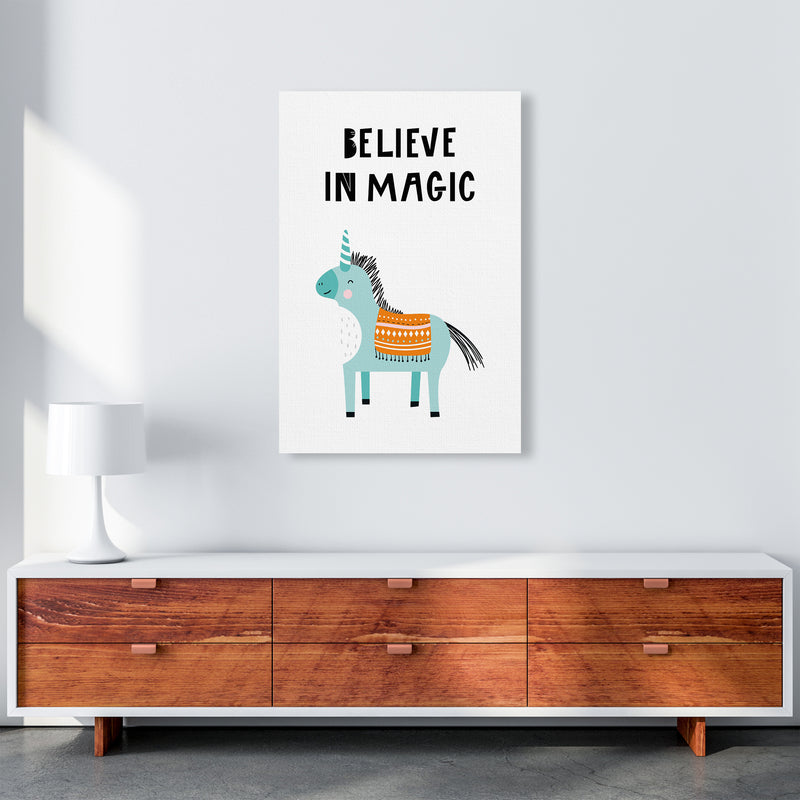 Believe In Magic Animal Pop  Art Print by Pixy Paper A1 Canvas