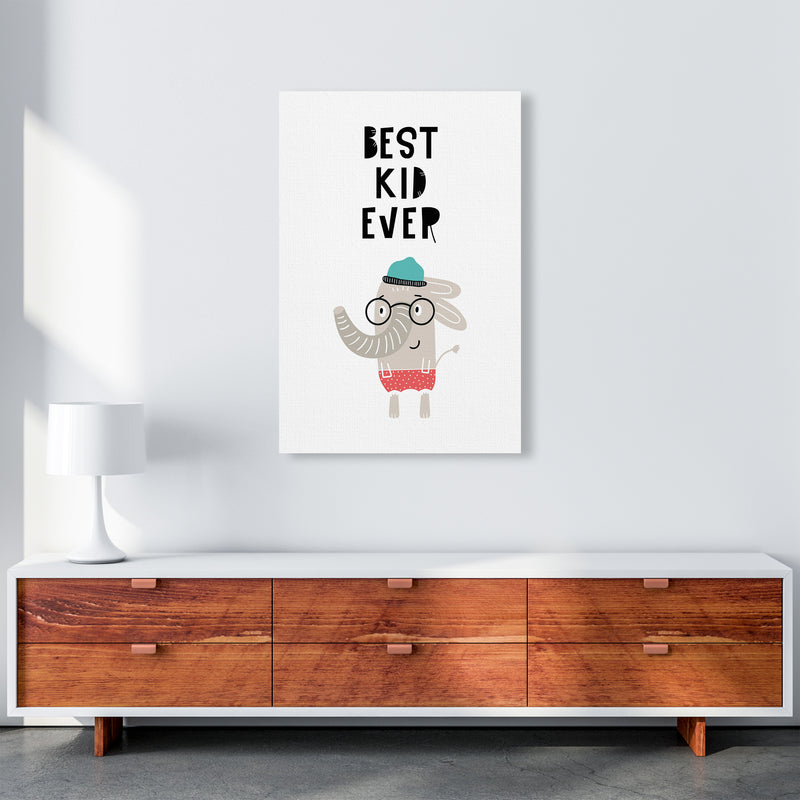Best Kid Ever Animal Pop  Art Print by Pixy Paper A1 Canvas