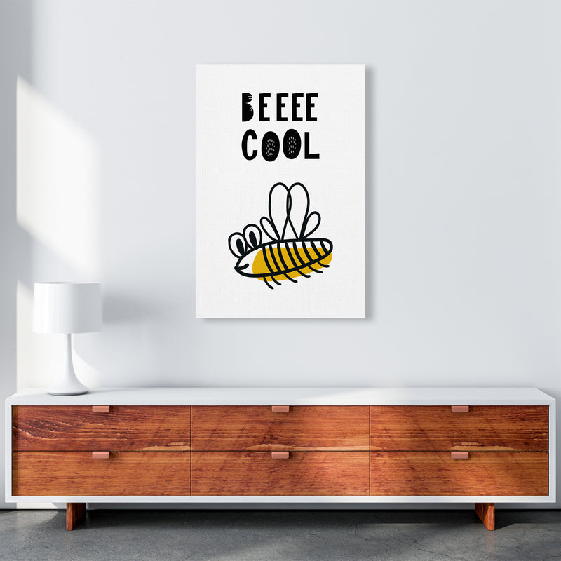 Bee Cool Animal Pop  Art Print by Pixy Paper A1 Canvas