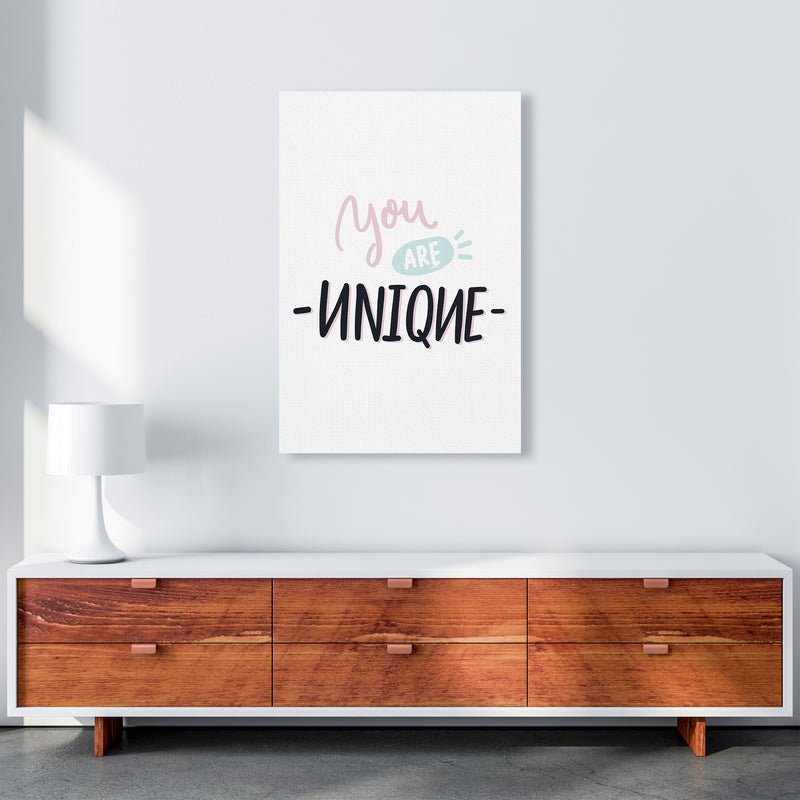 You Are Unique  Art Print by Pixy Paper A1 Canvas