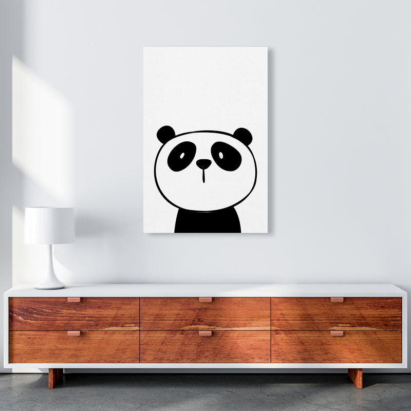 Panda  Art Print by Pixy Paper A1 Canvas