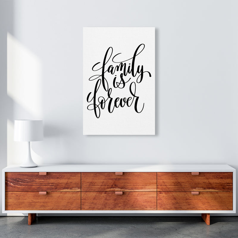 Family Is Forever  Art Print by Pixy Paper A1 Canvas