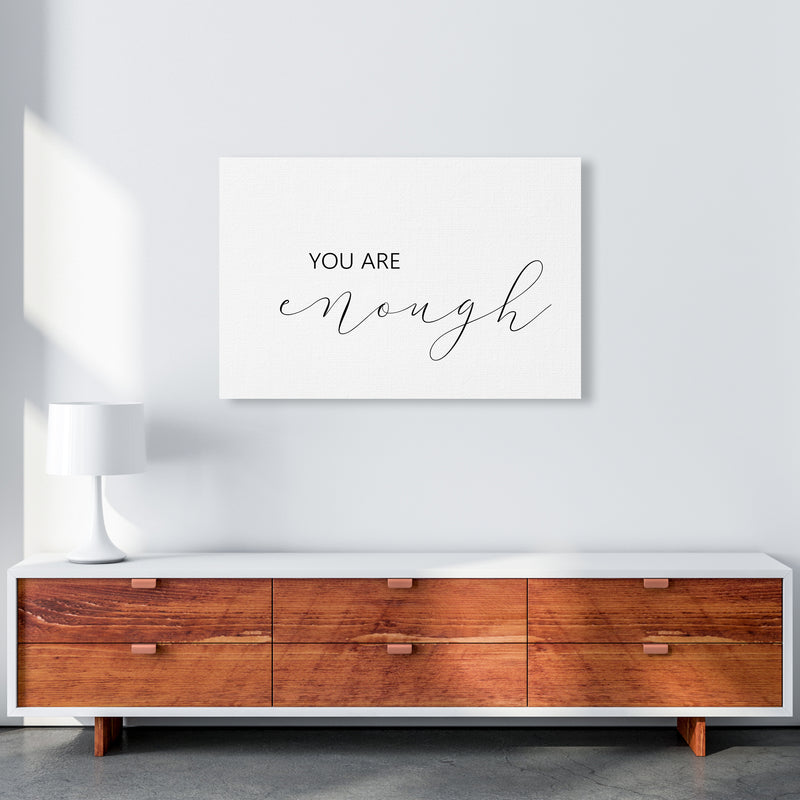 You Are Enough  Art Print by Pixy Paper A1 Canvas