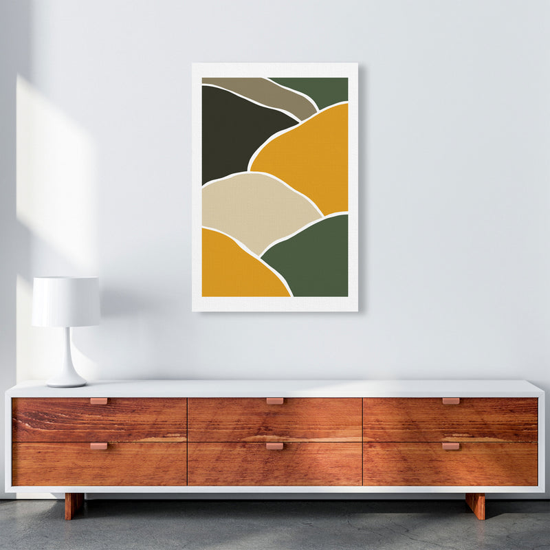 Wild Collection Hills Abstract Art Print by Pixy Paper A1 Canvas