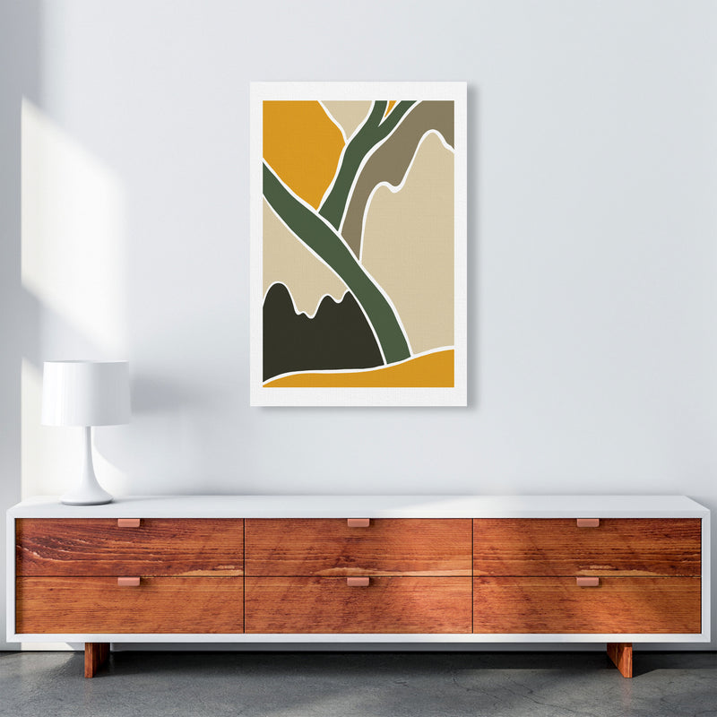 Wild Collection Mountains Abstract Art Print by Pixy Paper A1 Canvas