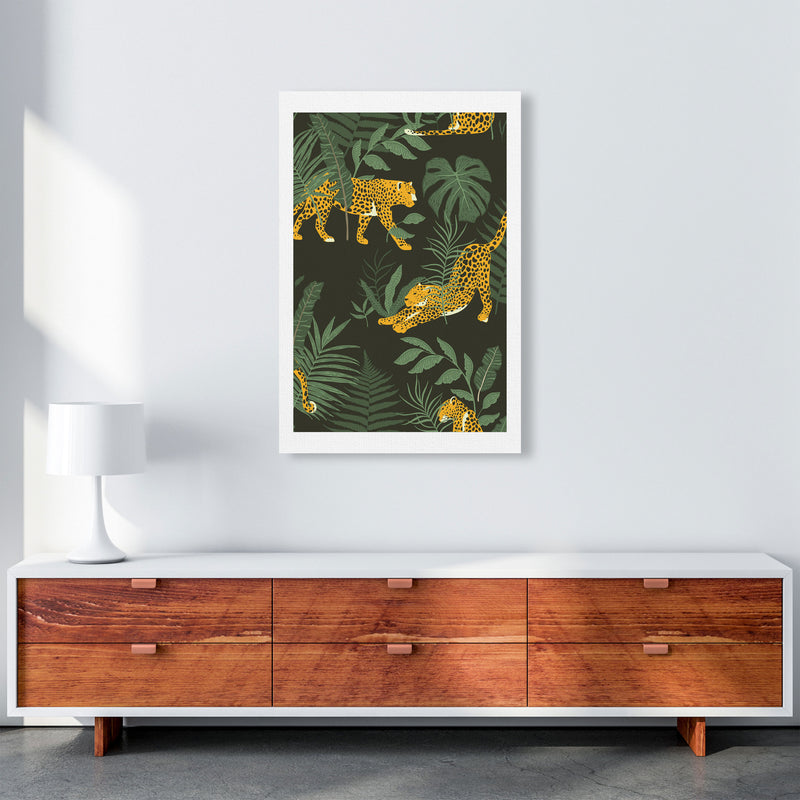 Wild Collection Cheetah Art Print by Pixy Paper A1 Canvas