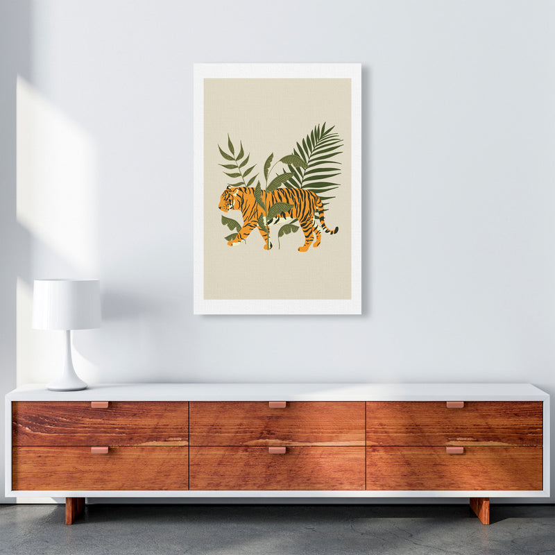 Wild Collection Tiger Art Print by Pixy Paper A1 Canvas
