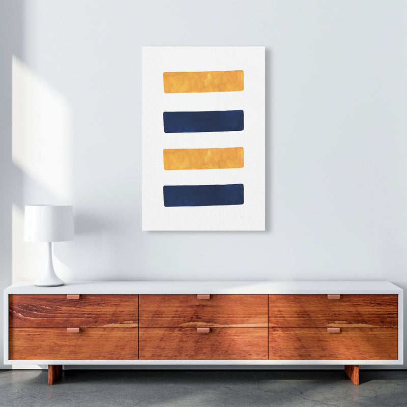 Horizon Abstract Lines  Art Print by Pixy Paper A1 Canvas