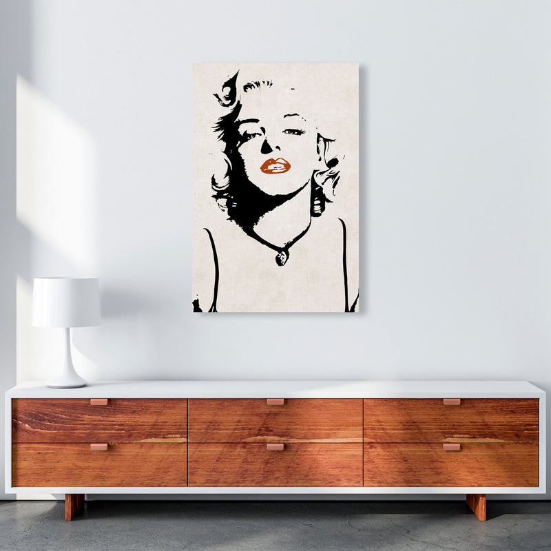 Autumn Marilyn abstract Art Print by Pixy Paper A1 Canvas