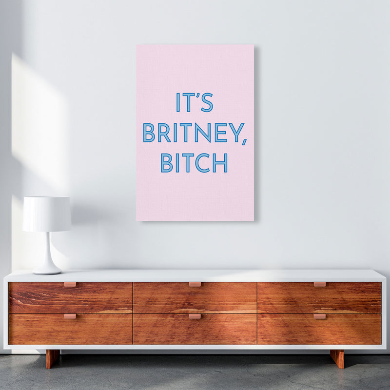 It's Britney Art Print by Pixy Paper A1 Canvas
