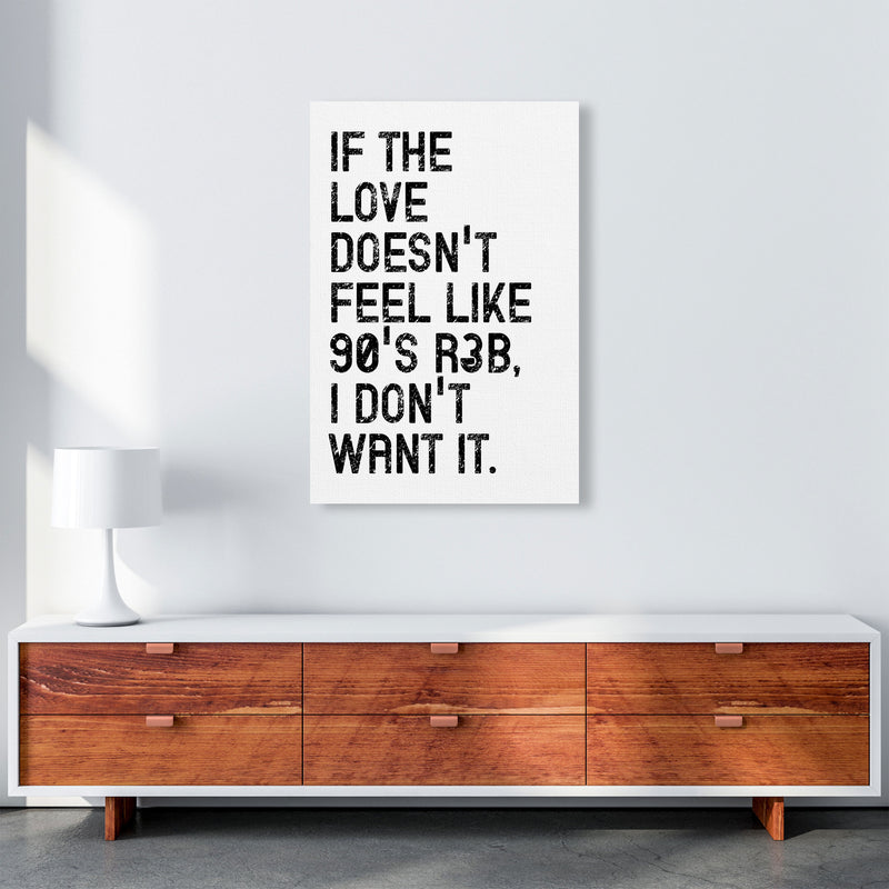 If The Love Art Print by Pixy Paper A1 Canvas