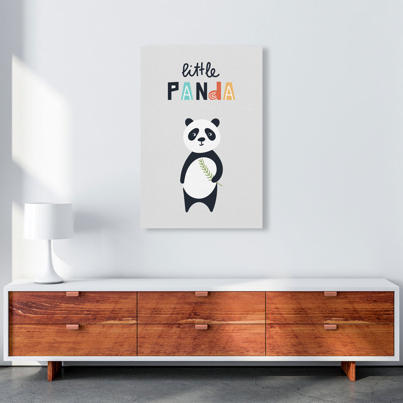 Little panda Art Print by Pixy Paper A1 Canvas