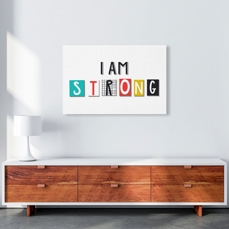 I am strong Art Print by Pixy Paper A1 Canvas