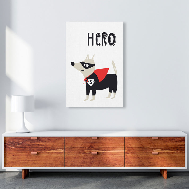 Hero dog Art Print by Pixy Paper A1 Canvas