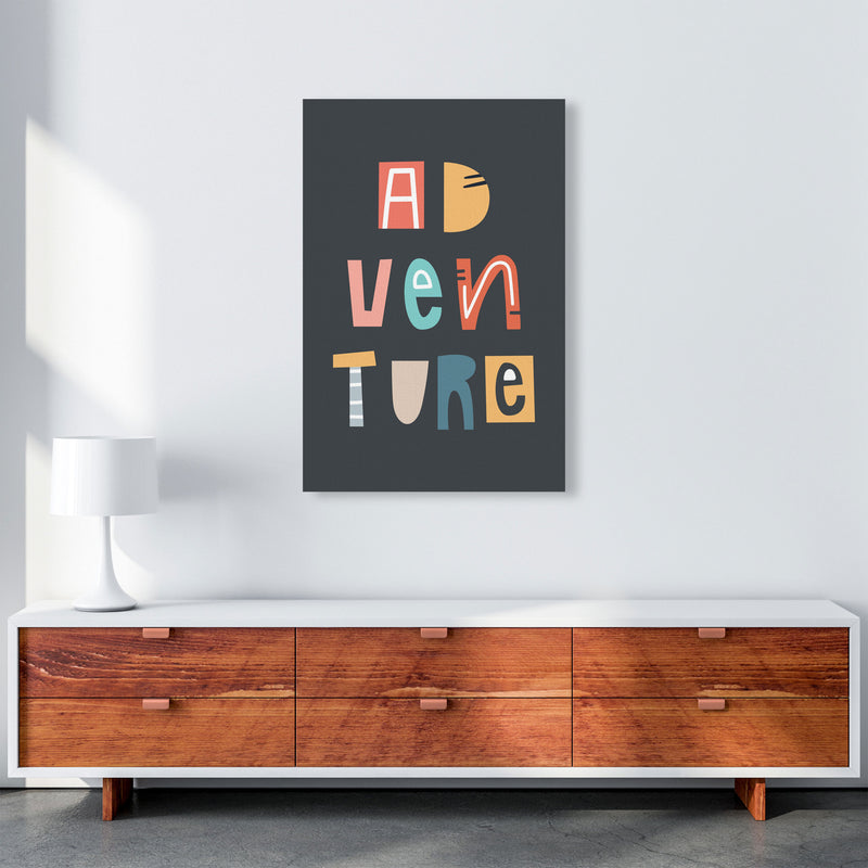 Adventure Neutral kids Art Print by Pixy Paper A1 Canvas