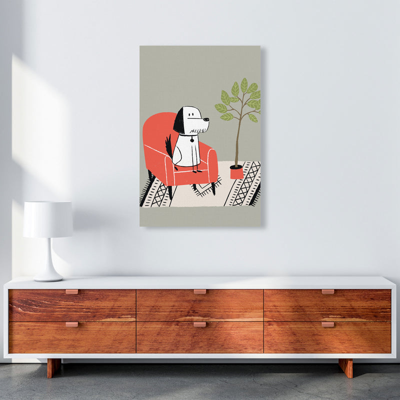 It's A Dog Life Art Print by Pixy Paper A1 Canvas