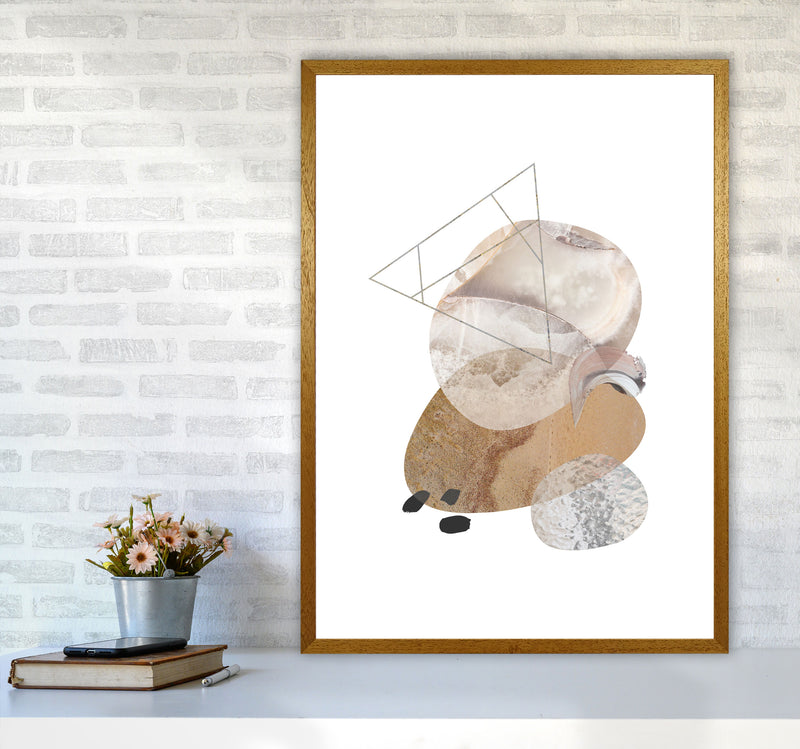 Abstract Geometric Pebble Modern Print A1 Print Only