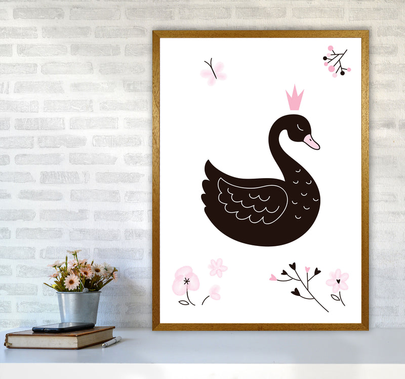 Black Swan Modern Print Animal Art Print A1 Print Only