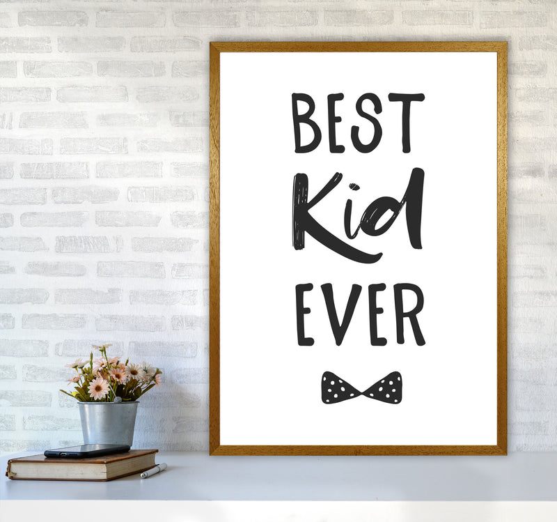 Best Kid Ever Black Framed Nursey Wall Art Print A1 Print Only