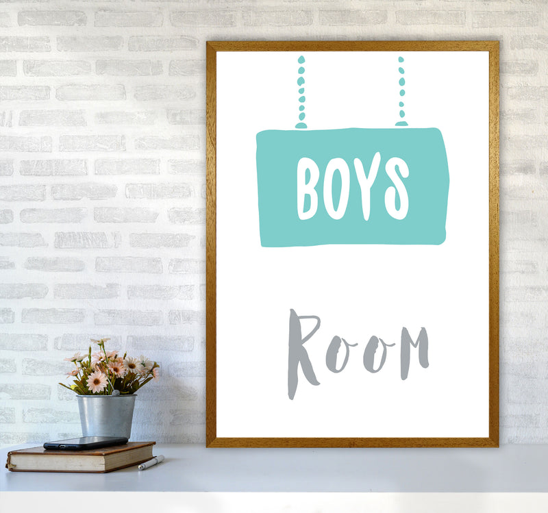 Boys Room Mint Framed Nursey Wall Art Print A1 Print Only