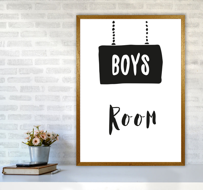 Boys Room Black Framed Nursey Wall Art Print A1 Print Only