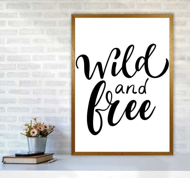 Wild And Free Modern Print A1 Print Only